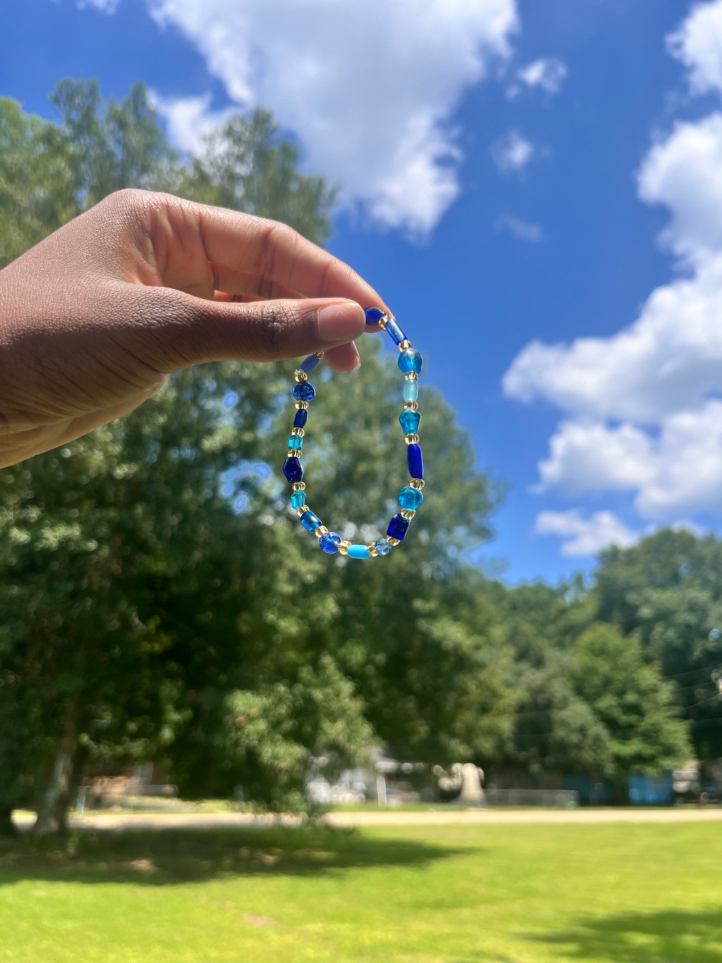 Hues of Blue Bracelets