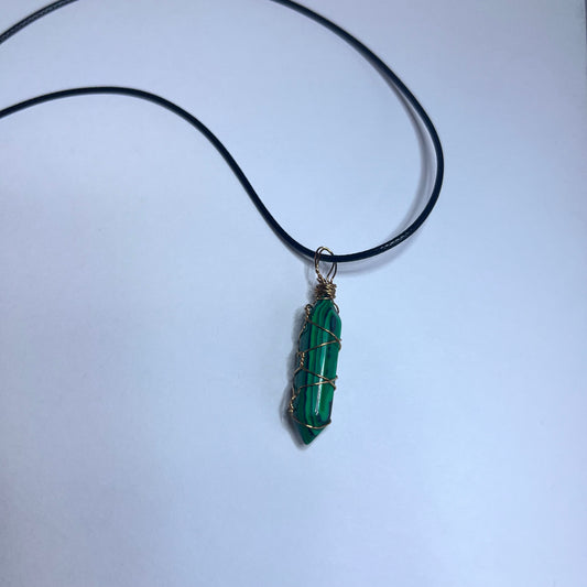 Green Malachite Necklace