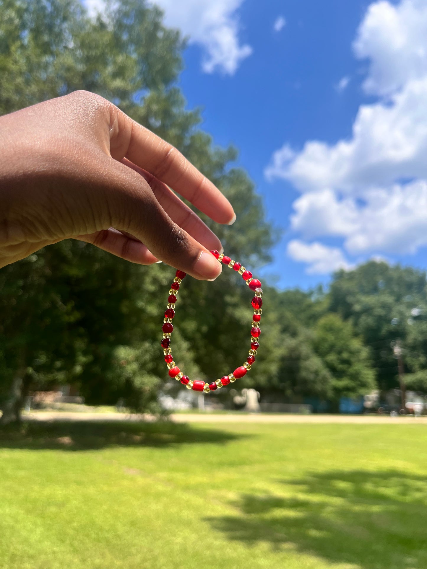 Hues of Red Bracelets