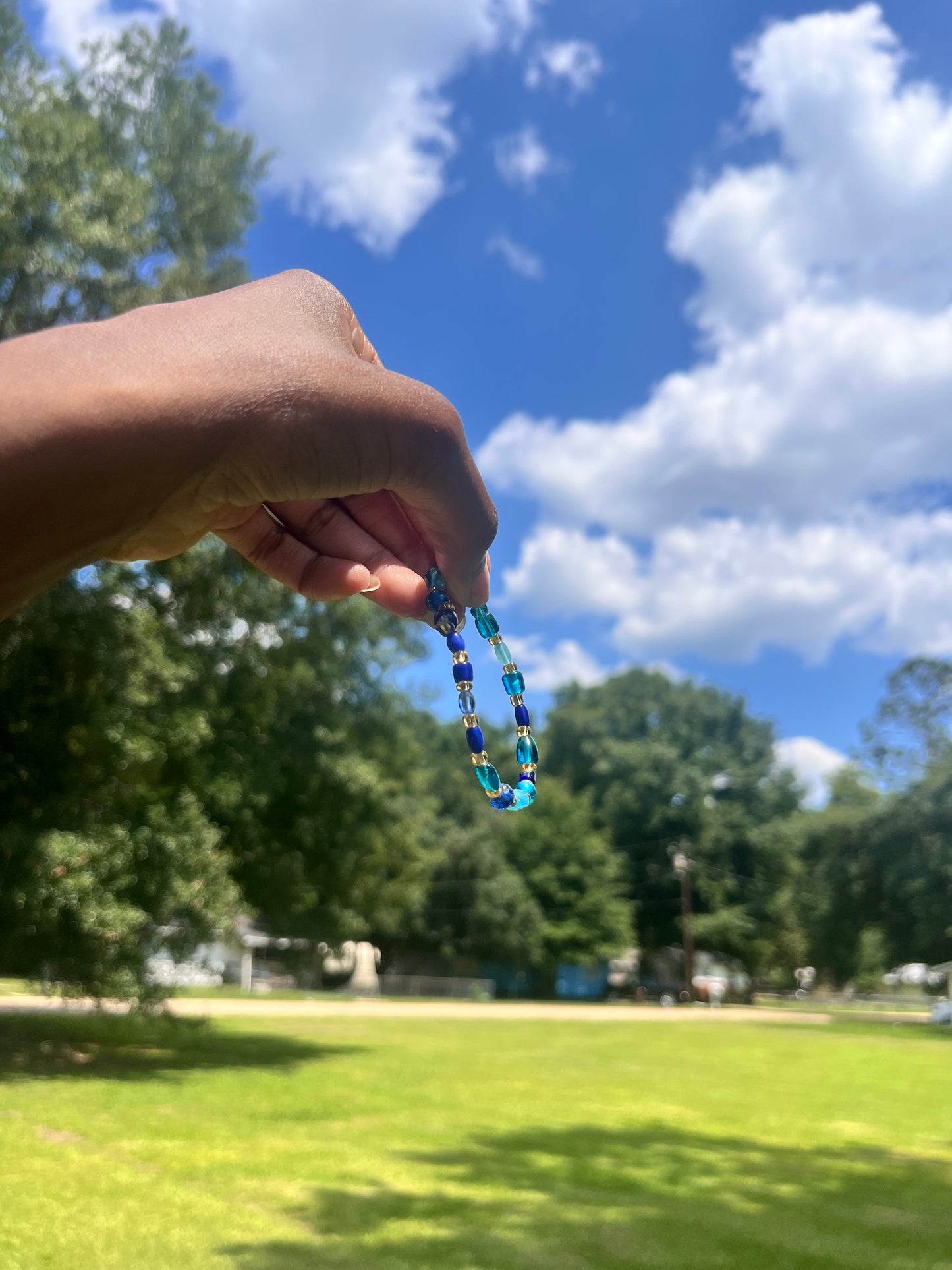 Hues of Blue Bracelets