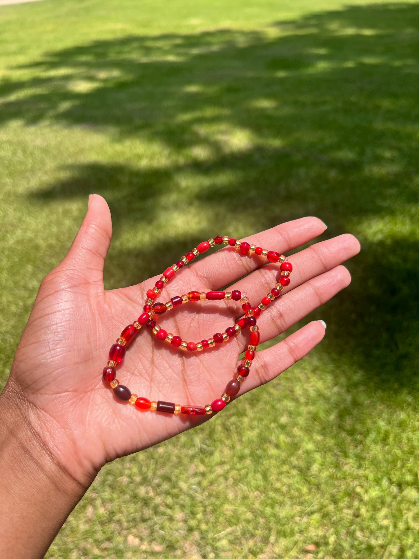 Hues of Red Bracelets