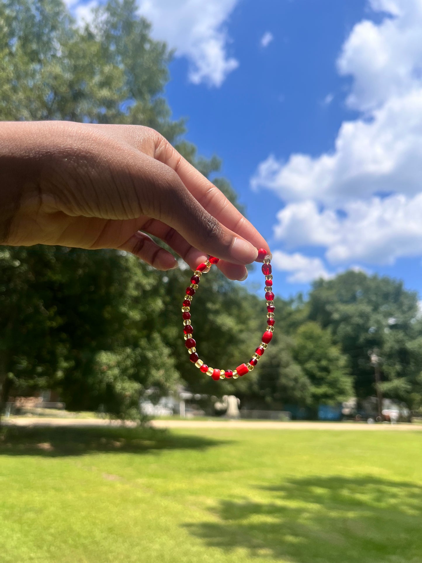 Hues of Red Bracelets