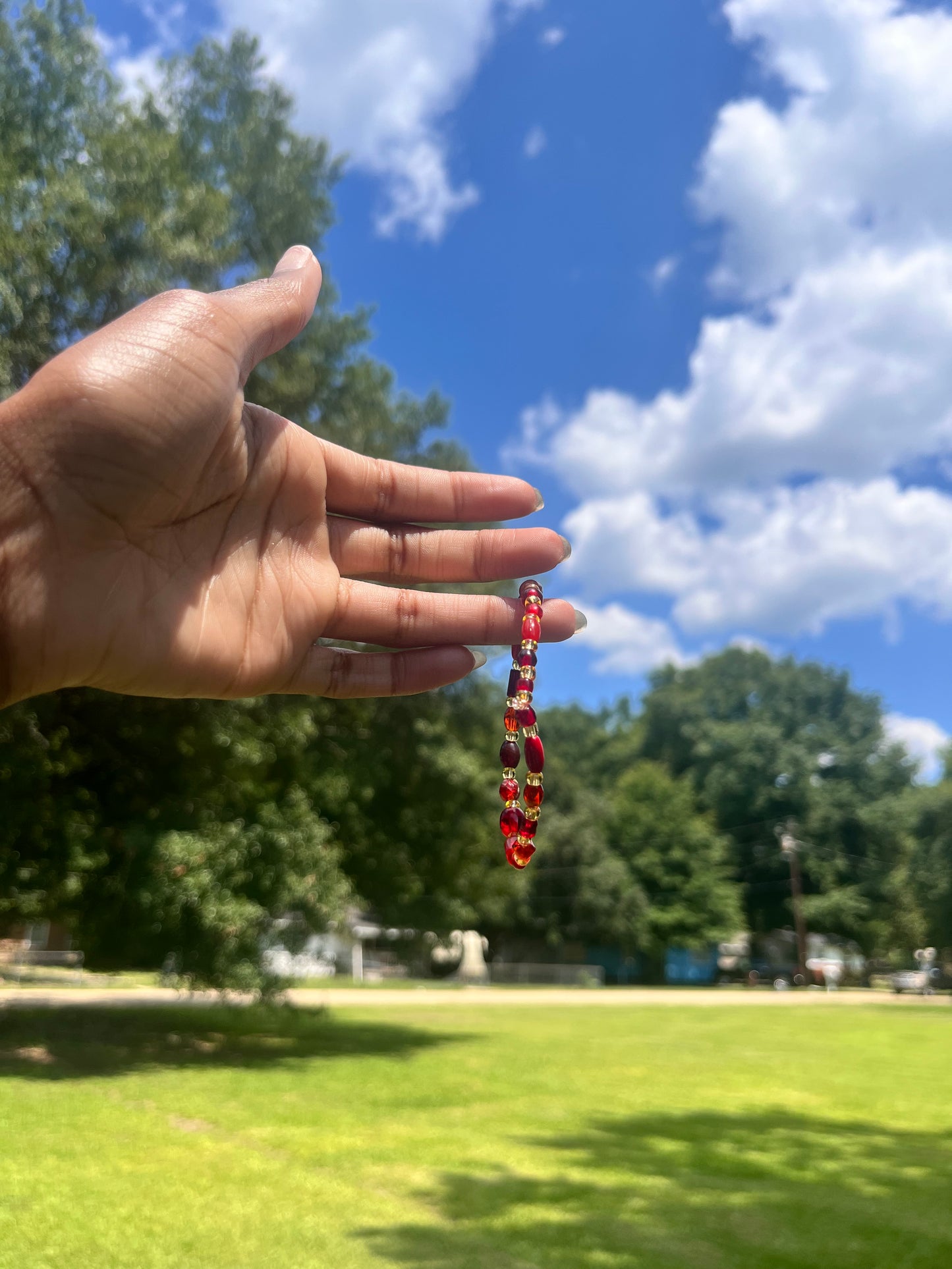 Hues of Red Bracelets