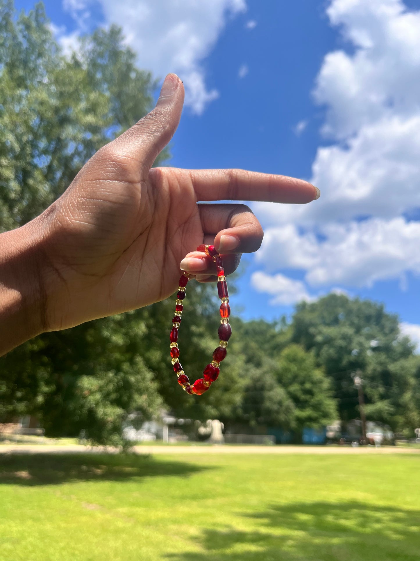 Hues of Red Bracelets