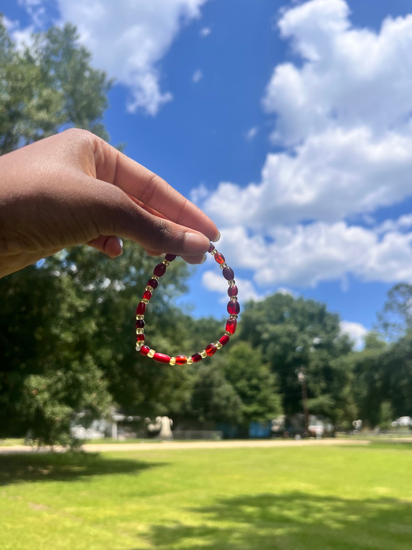 Hues of Red Bracelets