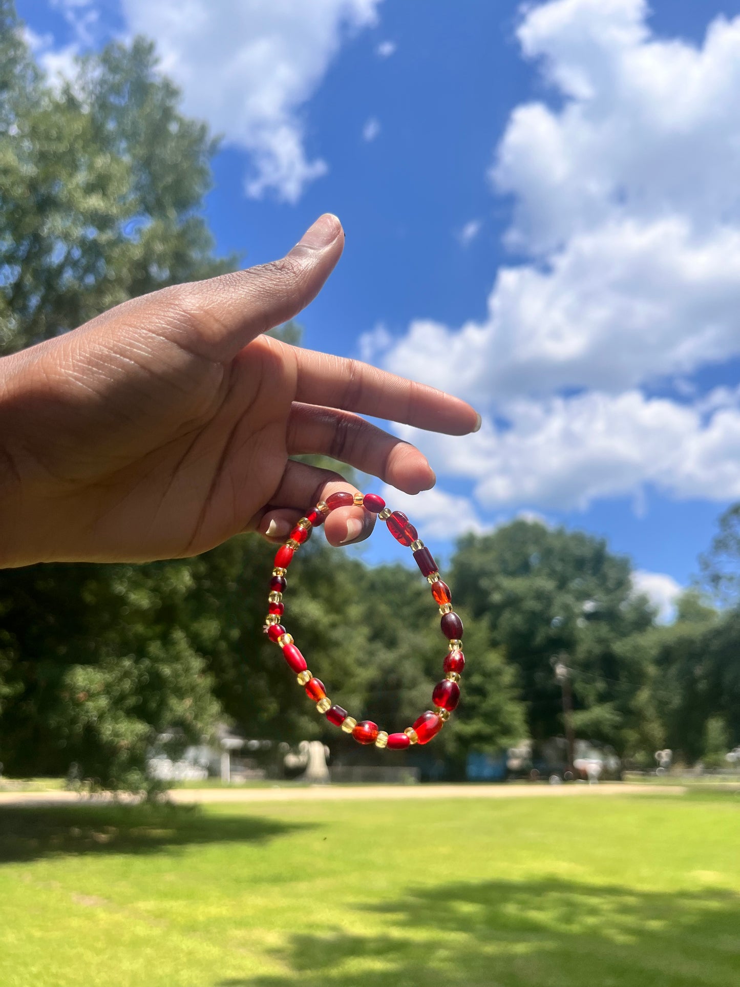 Hues of Red Bracelets