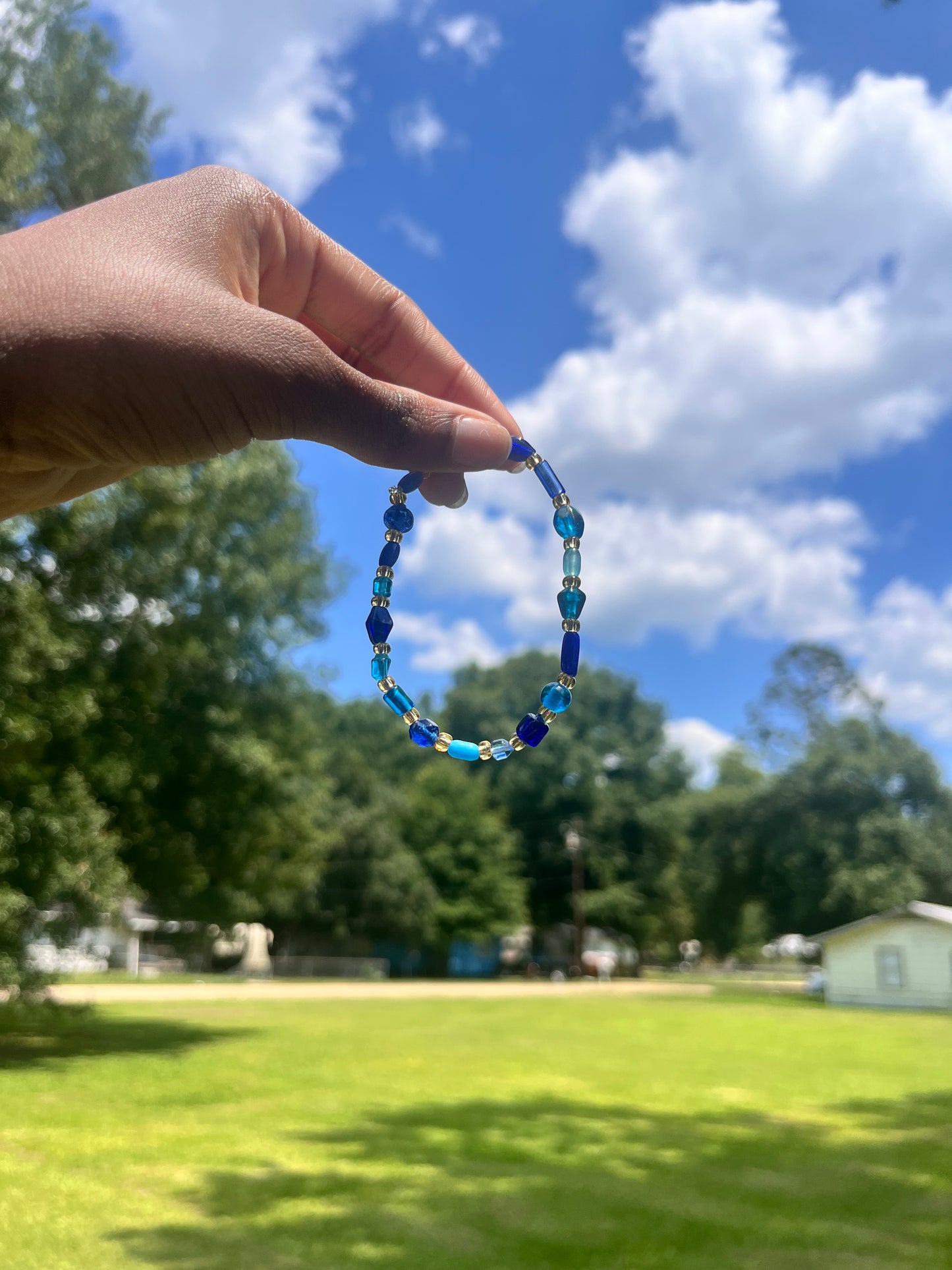 Hues of Blue Bracelets