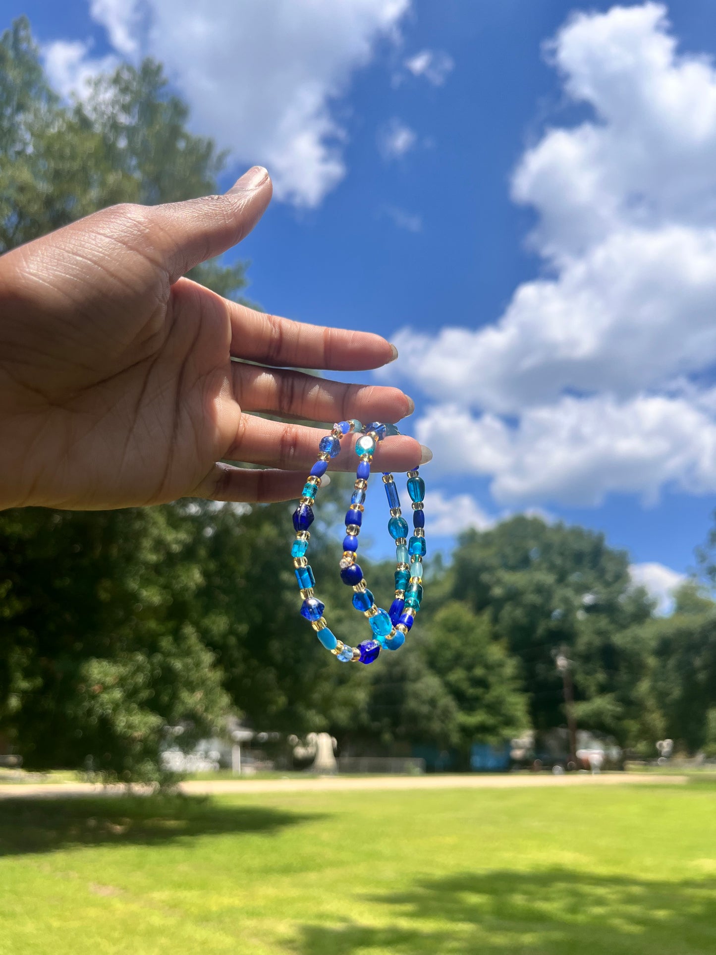 Hues of Blue Bracelets